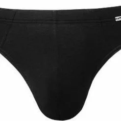 Jockey Brief schwarz 22452419/999 Slip, Baumwoll-Stretch -Wäsche Verkaufsshop 105674 norm