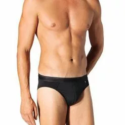 Schiesser Nachtschwärmer Rio-Slip 128622/000 Mikrofaser, Schwarz