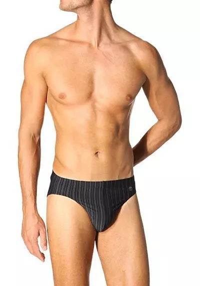 Schiesser Nachtschwärmer Supermini 128625/000 Slip, Mikrofaser, Schwarz gestreift, Schwarz 1 Schiesser Nachtschwärmer Supermini 128625/000 Slip, Mikrofaser, Schwarz gestreift, Schwarz