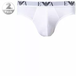 EMPORIO ARMANI Hip Brief DP 111321/CC715/04710 Slips, Baumwoll-Stretch, Weiß
