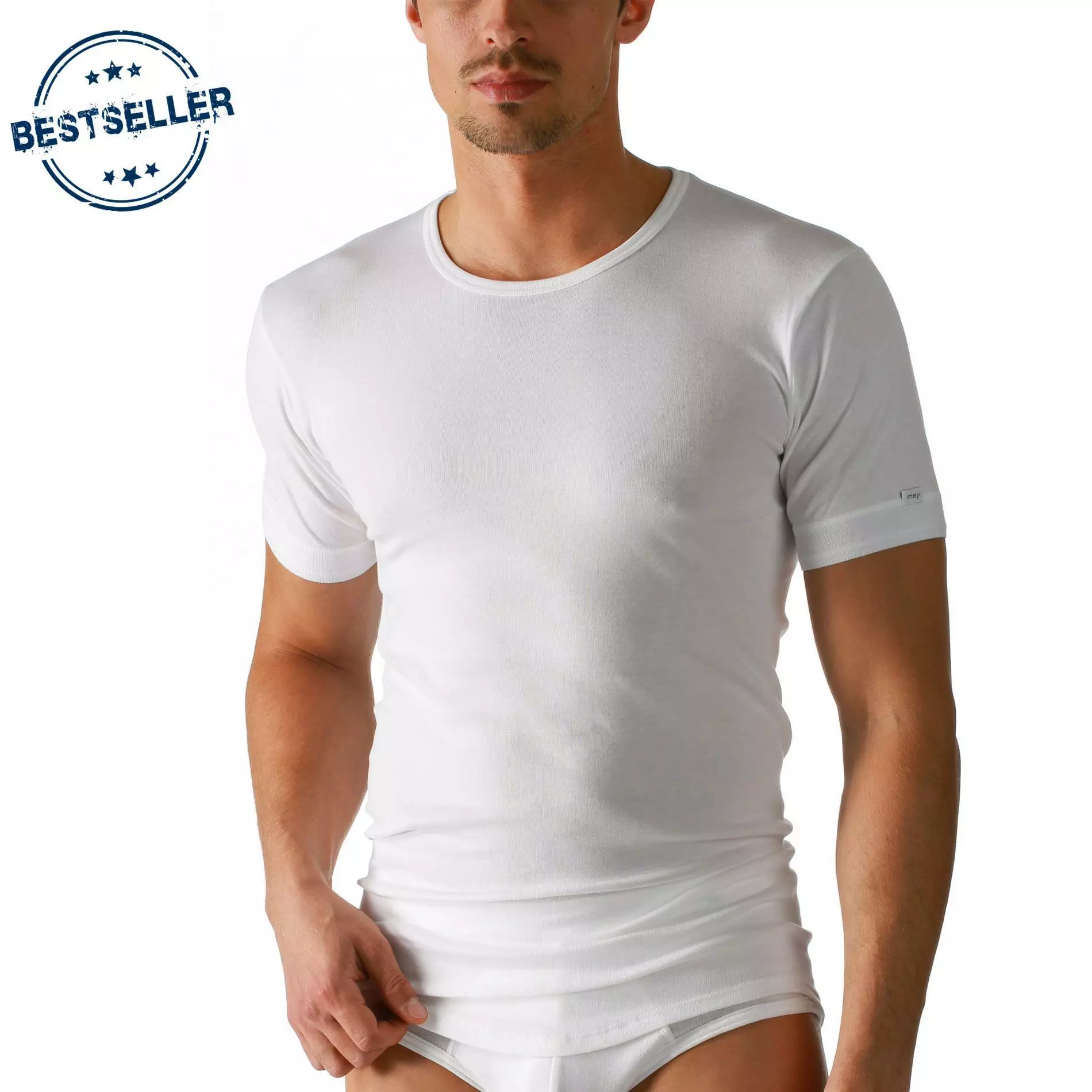 Mey NOBLESSE Shirt 1/2 Arm weiß 2802/101 T-Shirt, Pima Baumwolle 1 Mey NOBLESSE Shirt 1/2 Arm weiß 2802/101 T-Shirt, Pima Baumwolle