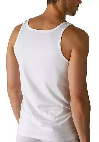 Mey DRY COTTON Athletic-Shirt weiß 46000/101 Tanktop, Baumwolle 2 Mey DRY COTTON Athletic-Shirt weiß 46000/101 Tanktop, Baumwolle – Bild 2
