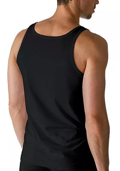 Mey DRY COTTON Athletic-Shirt schwarz 46000/123 Tanktop, Baumwolle 2 Mey DRY COTTON Athletic-Shirt schwarz 46000/123 Tanktop, Baumwolle – Bild 2