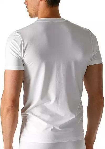 Mey DRY COTTON Olympia-Shirt weiß 46003/101 T-Shirt, Baumwolle 2 Mey DRY COTTON Olympia-Shirt weiß 46003/101 T-Shirt, Baumwolle – Bild 2