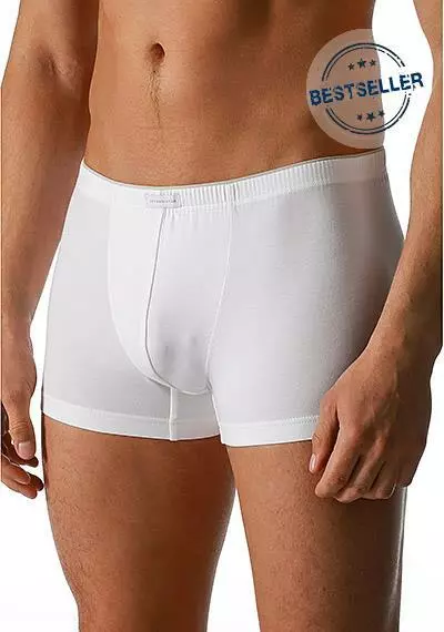 Mey DRY COTTON Shorty 46021/101 Trunk, Baumwolle, Weiß 2 Mey DRY COTTON Shorty 46021/101 Trunk, Baumwolle, Weiß – Bild 2