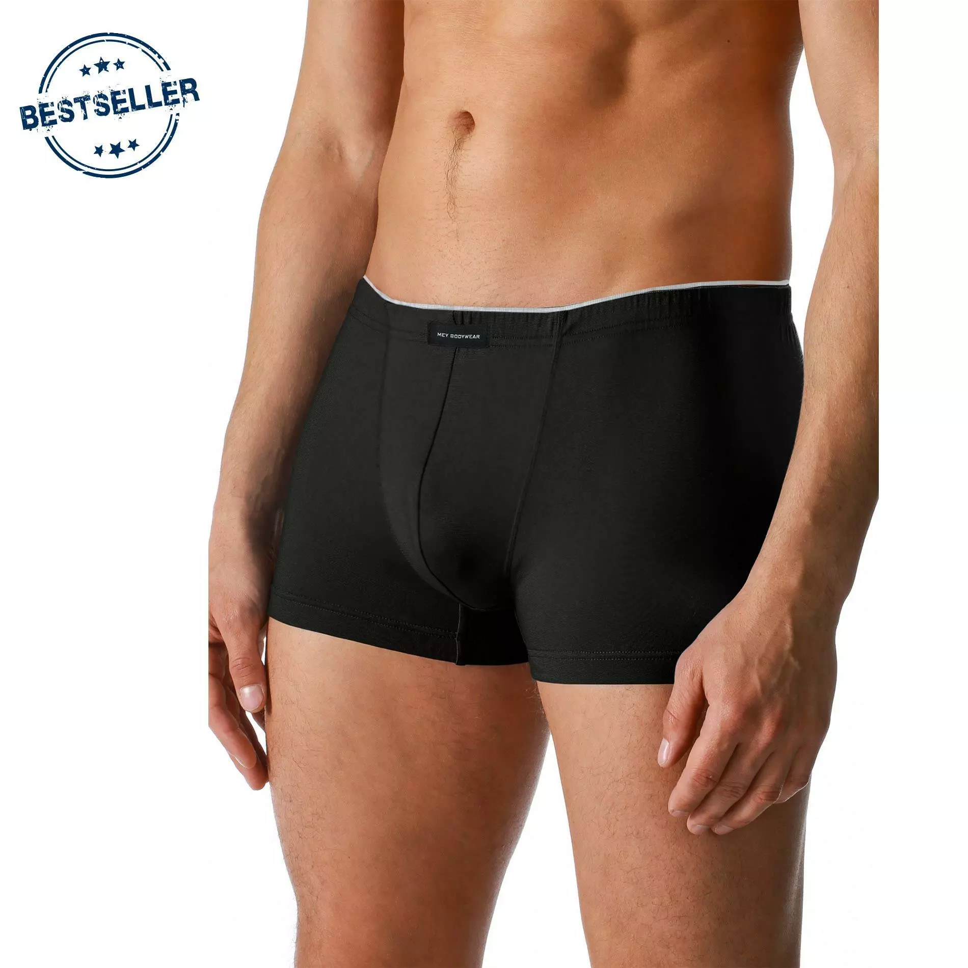 Mey DRY COTTON Shorty 46021/123 Trunk, Baumwolle, Schwarz 1 Mey DRY COTTON Shorty 46021/123 Trunk, Baumwolle, Schwarz