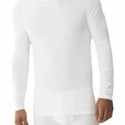 Zimmerli Pureness 700 Shirt LS 700/1350/01 Longsleeve, Micromodal OEKO-TEX, Weiß, White