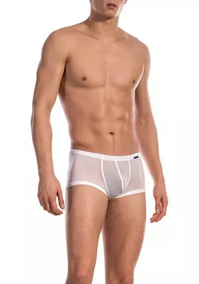 Olaf Benz RED1201 Minipants white 105830/1000 Trunk, Mikrofaser, Weiß 2 Olaf Benz RED1201 Minipants white 105830/1000 Trunk, Mikrofaser, Weiß – Bild 2