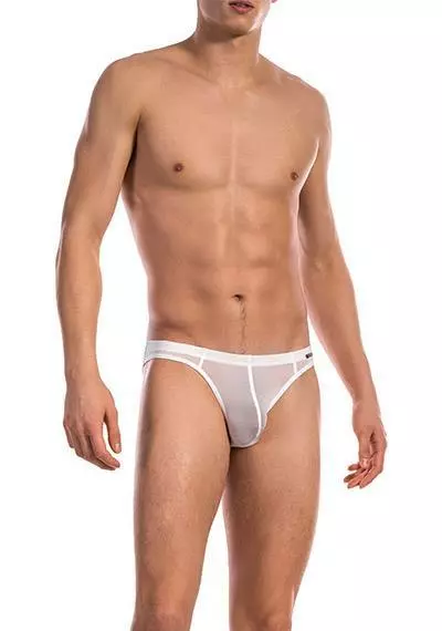Olaf Benz RED1201 Brazilbrief white 105832/1000 Slip, Mikrofaser, Weiß 2 Olaf Benz RED1201 Brazilbrief white 105832/1000 Slip, Mikrofaser, Weiß – Bild 2