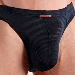 Olaf Benz RED1201 Brazilbrief black 105832/8000 Slip, Mikrofaser, Schwarz -Wäsche Verkaufsshop 127538 norm3