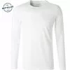 RAGMAN T-Shirt 482180/006 Longsleeve, Body Fit, Pima Baumwolle, Weiß