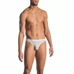 Olaf Benz RED0965 Brazilbrief white 106021/1000 Slip, Mikrofaser, Weiß