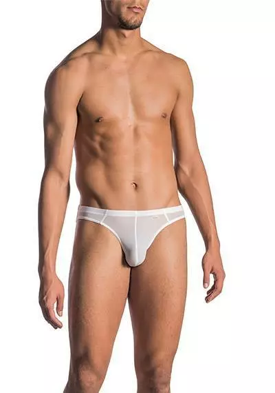Olaf Benz RED0965 Brazilbrief white 106021/1000 Slip, Mikrofaser, Weiß 2 Olaf Benz RED0965 Brazilbrief white 106021/1000 Slip, Mikrofaser, Weiß – Bild 2