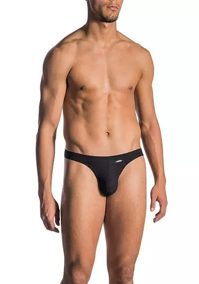 Olaf Benz RED0965 Ministring black 106022/8000 Mikrofaser, Schwarz 2 Olaf Benz RED0965 Ministring black 106022/8000 Mikrofaser, Schwarz – Bild 2