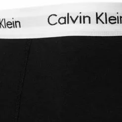 Calvin Klein Underwear Calvin Klein COTTON STRETCH 3er Pack U2662G/001 Trunks, Baumwolle, Schwarz, Schwarz-weiss 5 Calvin Klein Underwear Calvin Klein COTTON STRETCH 3er Pack U2662G/001 Trunks, Baumwolle, Schwarz, Schwarz-weiss -Wäsche Verkaufsshop 148538 norm2