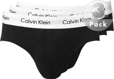 Calvin Klein Underwear Calvin Klein COTTON STRETCH 3er Pack U2661G/001 Slips, Baumwolle, Schwarz, Schwarz-weiß 2 Calvin Klein Underwear Calvin Klein COTTON STRETCH 3er Pack U2661G/001 Slips, Baumwolle, Schwarz, Schwarz-weiß – Bild 2