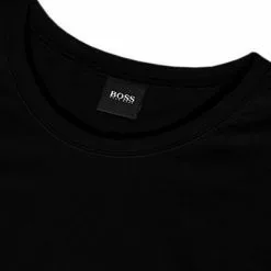 BOSS RH-Shirt 2er Pack black 50325405/001 T-Shirts, Baumwoll-Stretch, Schwarz -Wäsche Verkaufsshop 153873 norm2