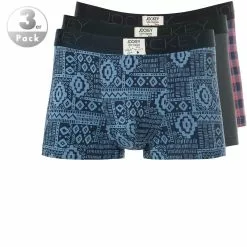 BOSS Boxer Brief 3er Pack 50325404/999 Trunks, Baumwoll-Stretch, Weiß-grau-schwarz, Pre-pack