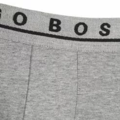 BOSS Boxer Brief 3er Pack 50325404/999 Trunks, Baumwoll-Stretch, Weiß-grau-schwarz, Pre-pack -Wäsche Verkaufsshop 154142 norm5