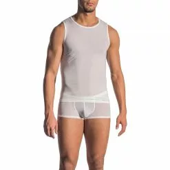 Olaf Benz RED0965 Tanktop 106025/1000 Mikrofaser, Weiß