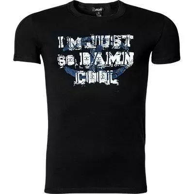 Just cavalli RH-Shirt Just Cool schwarz E4400/01 T-Shirt, Baumwoll-Stretch 1 Just cavalli RH-Shirt Just Cool schwarz E4400/01 T-Shirt, Baumwoll-Stretch