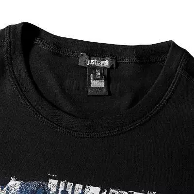 Just cavalli RH-Shirt Just Cool schwarz E4400/01 T-Shirt, Baumwoll-Stretch 2 Just cavalli RH-Shirt Just Cool schwarz E4400/01 T-Shirt, Baumwoll-Stretch – Bild 2