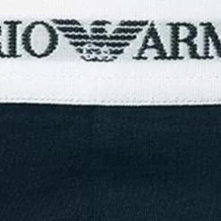 EMPORIO ARMANI Brief 2Pack 111321/CC717/10410 Slips, Baumwoll-Stretch, Weiß-navy, Weiß-blau -Wäsche Verkaufsshop 178885 norm3