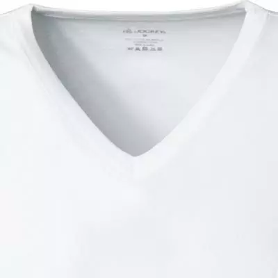 Jockey V-Neck Shirt 2er Pack 18501823/01 T-Shirts, Baumwolle, Weiß 3 Jockey V-Neck Shirt 2er Pack 18501823/01 T-Shirts, Baumwolle, Weiß – Bild 3