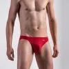 Olaf Benz RED0965 Brazilbrief 106021/3105 Slip, Mikrofaser, Rubinrot, Lips