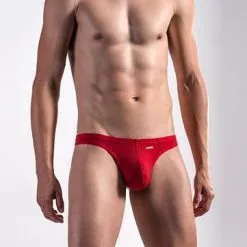 Olaf Benz RED0965 Ministring 106022/3105 Mikrofaser, Rubinrot, Lips