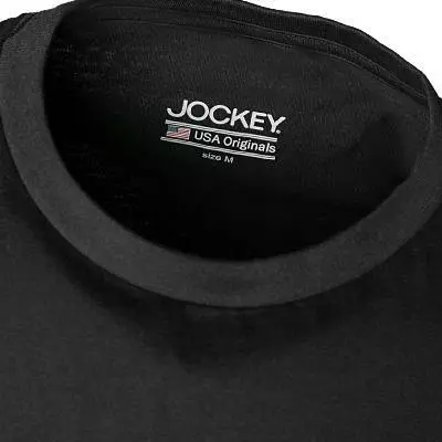 Jockey T-Shirt 120100/999 Baumwolle, Schwarz 2 Jockey T-Shirt 120100/999 Baumwolle, Schwarz – Bild 2