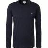 LACOSTE T-Shirt TH2040/166 Longsleeve, Regular Fit, Baumwolle, Navy, Marine