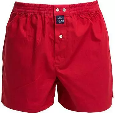 MC ALSON Boxer-Shorts 0110/rot Boxershorts, Baumwolle 1 MC ALSON Boxer-Shorts 0110/rot Boxershorts, Baumwolle