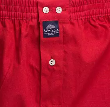 MC ALSON Boxer-Shorts 0110/rot Boxershorts, Baumwolle 2 MC ALSON Boxer-Shorts 0110/rot Boxershorts, Baumwolle – Bild 2