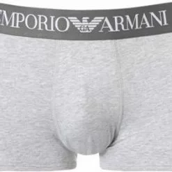 EMPORIO ARMANI Trunk 111389/CC729/00048 Baumwoll-Stretch, Hellgrau meliert, Grau