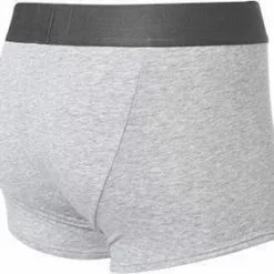 EMPORIO ARMANI Trunk 111389/CC729/00048 Baumwoll-Stretch, Hellgrau meliert, Grau -Wäsche Verkaufsshop 229193 norm3