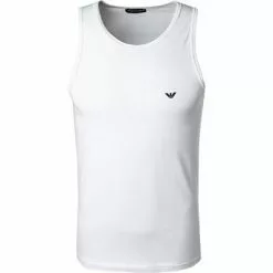 EMPORIO ARMANI Tank Top 110828/CC729/00010 Tanktop, Baumwoll-Stretch, Weiß