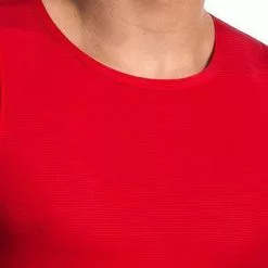 Olaf Benz RED1201 T-Shirt rot 105835/3000 Mikrofaser, Rot gestreift -Wäsche Verkaufsshop 229866 norm3