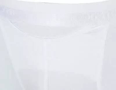 HOM HO1 Long Boxer Brief 359519/0003 Trunk mit Eingriff, Baumwolle, Weiß, White 2 HOM HO1 Long Boxer Brief 359519/0003 Trunk mit Eingriff, Baumwolle, Weiß, White – Bild 2