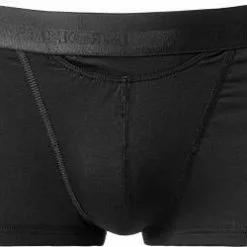 HOM HO1 Boxer Brief 359520/0004 Trunk, Baumwolle, Schwarz, Black