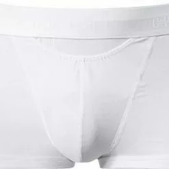 HOM HO1 Boxer Brief 359520/0003 Trunk, Baumwolle, Weiß, White