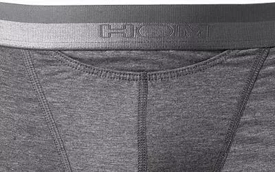 HOM HO1 Boxer Brief 359520/00ZU Trunk, Baumwolle, Grau meliert, Grey 2 HOM HO1 Boxer Brief 359520/00ZU Trunk, Baumwolle, Grau meliert, Grey – Bild 2