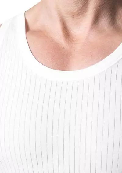 Schiesser Authentic Shirt 2er Pack 103401/100 Tanktops, Baumwoll-Stretch, Weiß 2 Schiesser Authentic Shirt 2er Pack 103401/100 Tanktops, Baumwoll-Stretch, Weiß – Bild 2