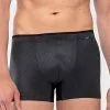 Mey ERMOUNT Shorty 62221/123 Trunk, Mikrofaser, Schwarz gemustert, Schwarz