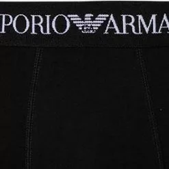 EMPORIO ARMANI Trunk 2er Pack 111613/CC722/07320 Trunks, Baumwolle, Schwarz -Wäsche Verkaufsshop 239839 norm2