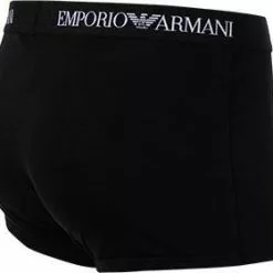 EMPORIO ARMANI Trunk 2er Pack 111613/CC722/07320 Trunks, Baumwolle, Schwarz -Wäsche Verkaufsshop 239839 norm3