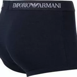 EMPORIO ARMANI Trunk 2er Pack 111613/CC722/27435 Trunks, Baumwolle, Marineblau, Marine -Wäsche Verkaufsshop 239840 norm3