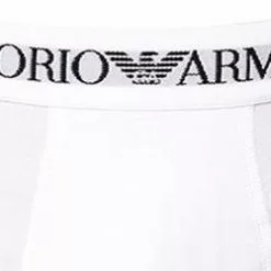 EMPORIO ARMANI Trunk 3er Pack 111610/CC722/16510 Trunks, Baumwolle, Weiß -Wäsche Verkaufsshop 239844 norm2
