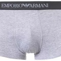 EMPORIO ARMANI Trunk 3er Pack 111610/CC722/40510 Trunks, Baumwolle, Navy-grau-weiß, Weiß-grau-marine -Wäsche Verkaufsshop 239846 norm2