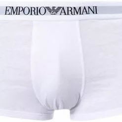 EMPORIO ARMANI Trunk 3er Pack 111610/CC722/40510 Trunks, Baumwolle, Navy-grau-weiß, Weiß-grau-marine -Wäsche Verkaufsshop 239846 norm3
